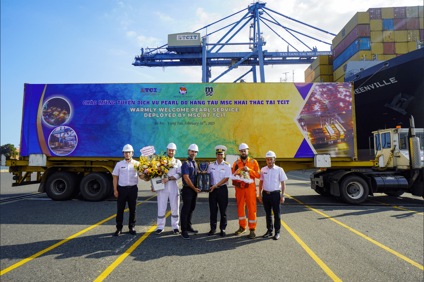 TAN CANG – CAI MEP INTERNATIONAL TERMINAL (TCIT) – PARTNERING WITH MSC IN THE GLOBAL TRANSPORTATION CONNECTIVITY STRATEGY